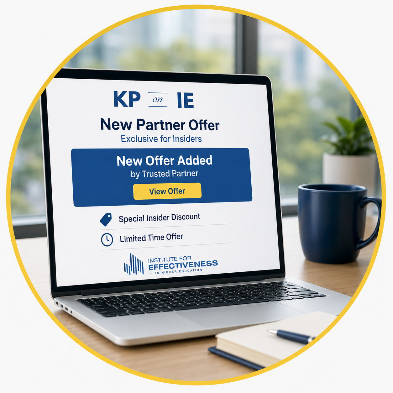Get notified of new offers